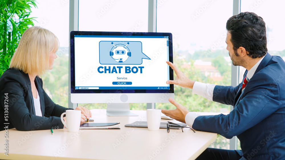 Chatbot software application for modish online business that automatically reply to customer questio