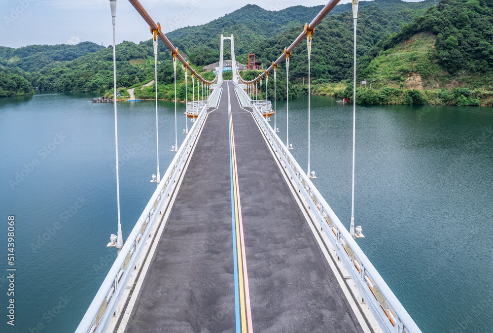 中国湖南省株洲市九仙湖水云桥