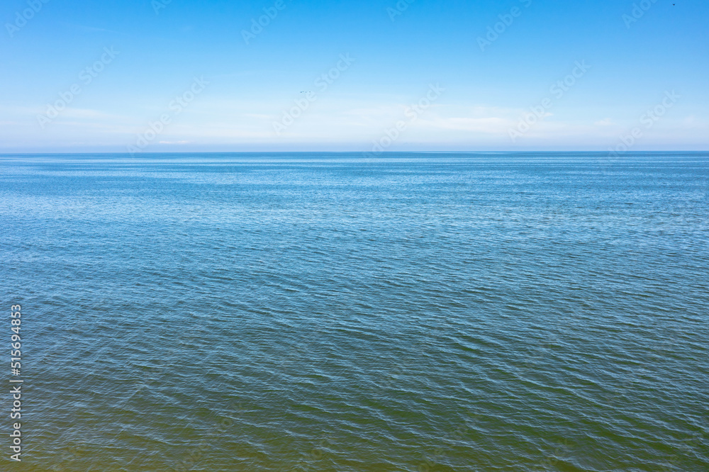 波兰什图托沃波罗的海夏季海滩景观