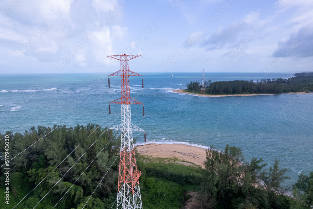 架空高压钢制输电塔输电塔配套高压输电线To