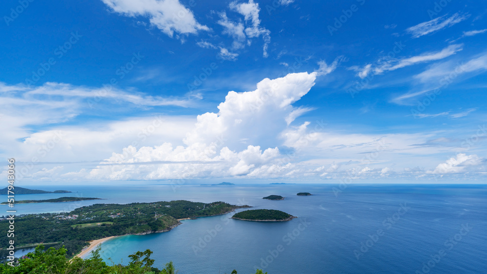 风景景观景观Phahindum景点泰国普吉岛热门地标Viewpoint to see pro