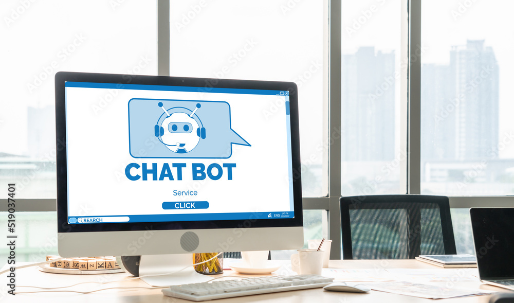 Chatbot software application for modish online business that automatically reply to customer questio