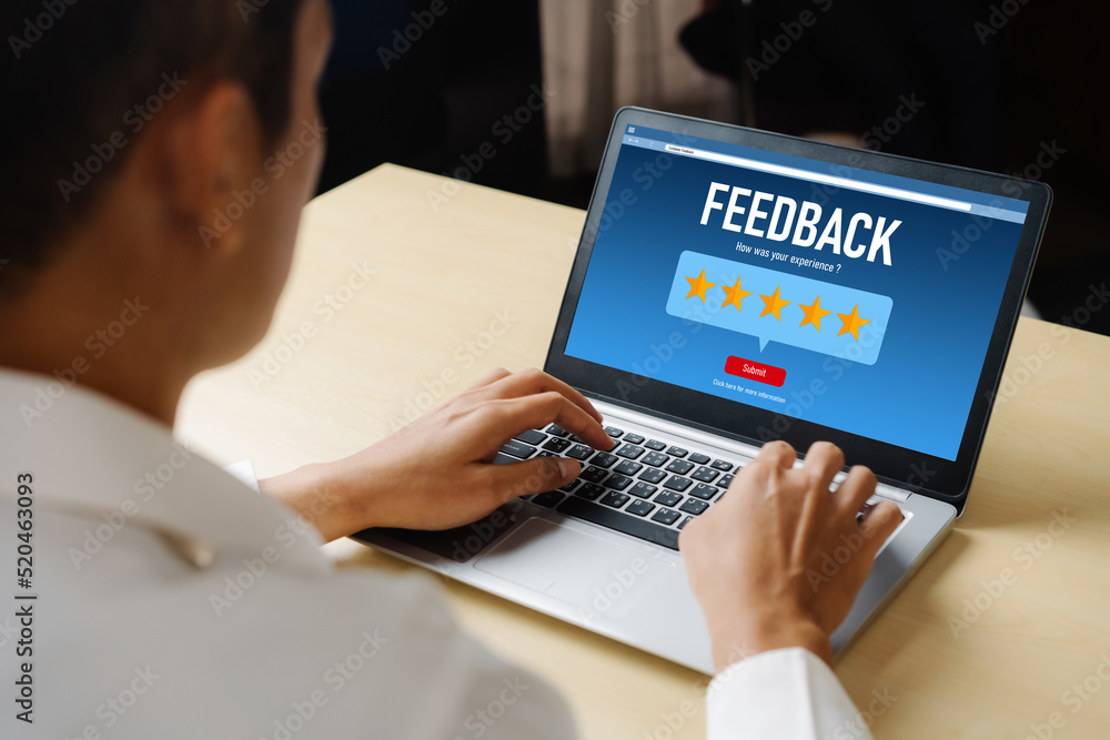 Customer feedback and review analysis by modish computer software for corporate business