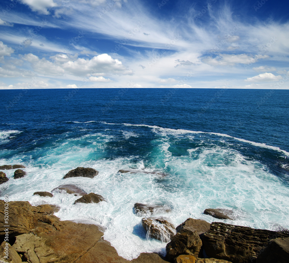 Landscape of the ocean