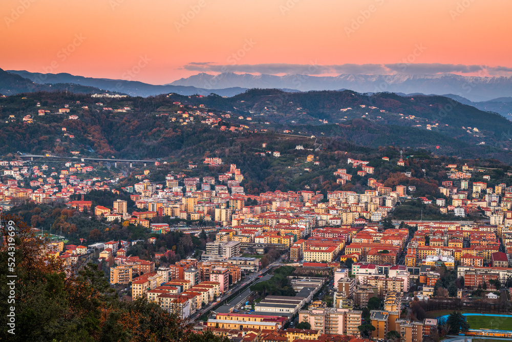 La Spezia, Italy Skyline