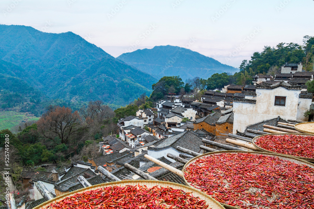 中国江西省婺源黄陵风景区