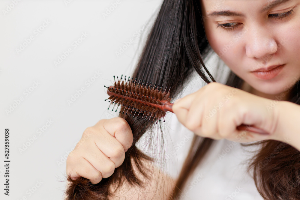 Asian women are worried about their damaged hair causing a lack of confidence. Hair loss treatment c