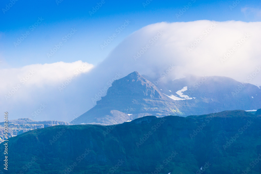 Mountains in Iceland - HDR photograph