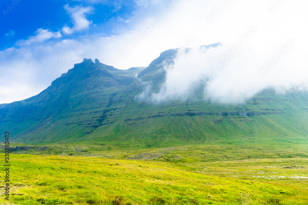 Mountains in Iceland - HDR photograph