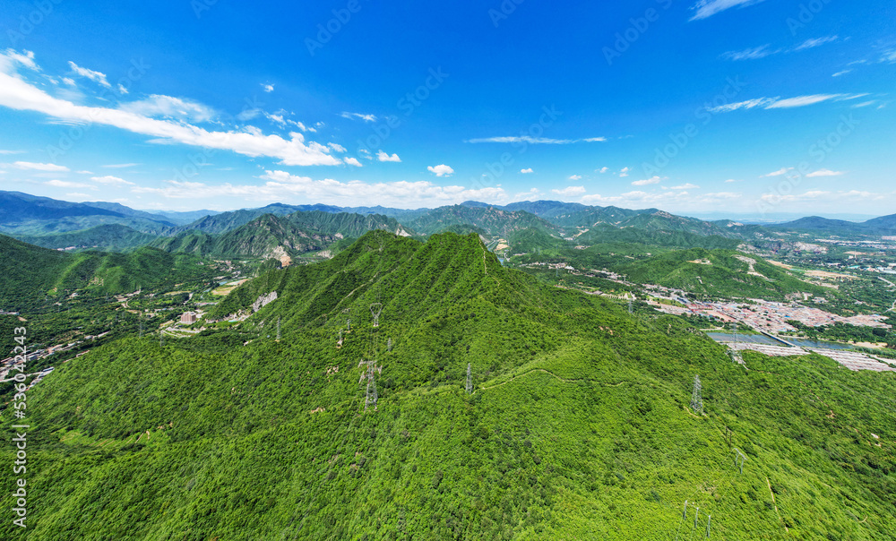 Beijing Mentougou Jingxi Ancient Road scenic spot natural scenery