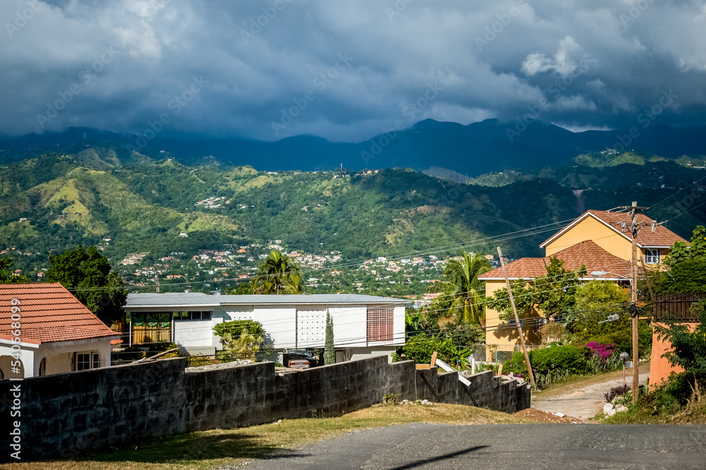 加勒比海和岛屿的自然景观