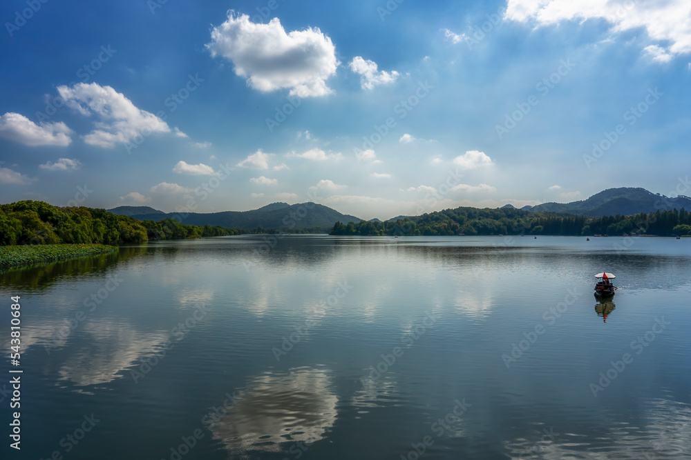 China Hangzhou West Lake Chinese Garden Landscape