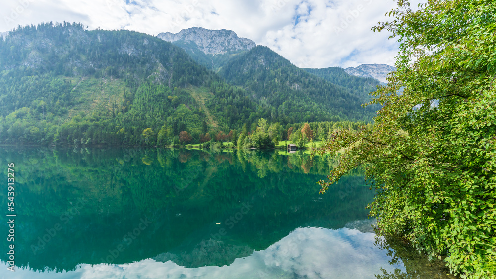 Vorderer Langbathsee in the Austrian Alps