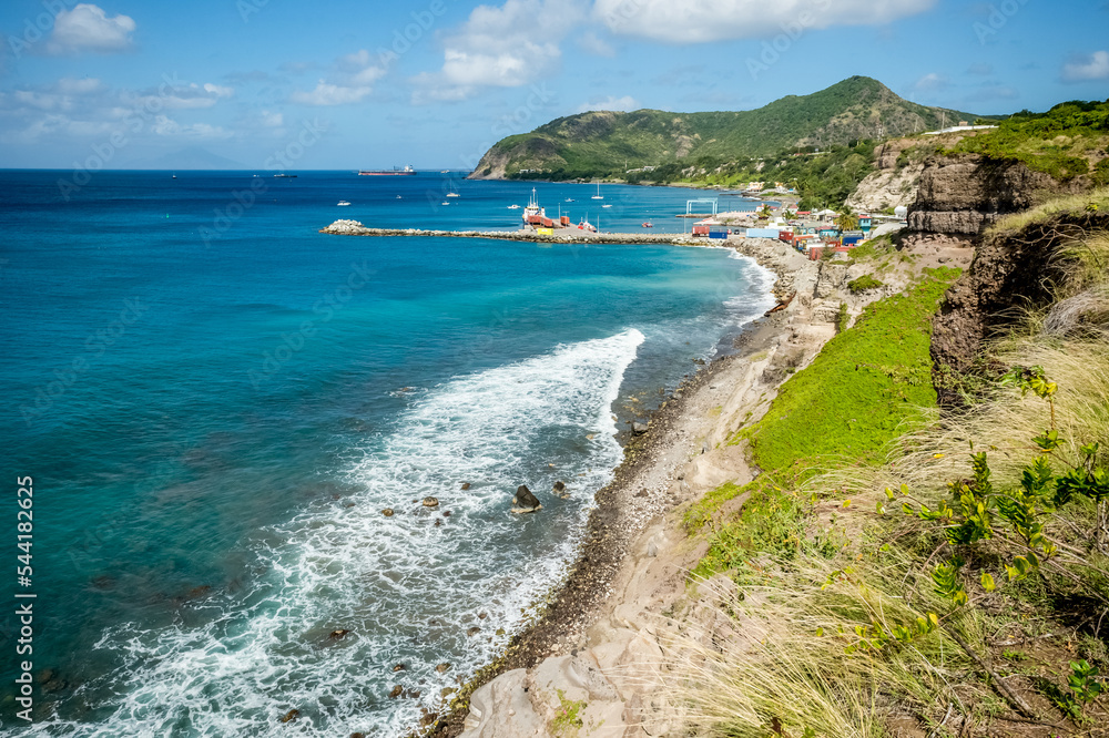 加勒比海和岛屿的自然景观