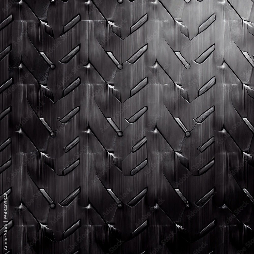 Black metal texture background High quality illustration.