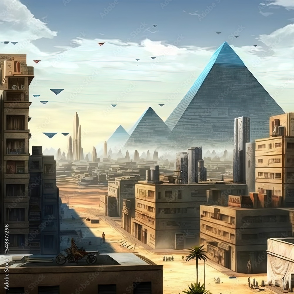 Buildings Giza City