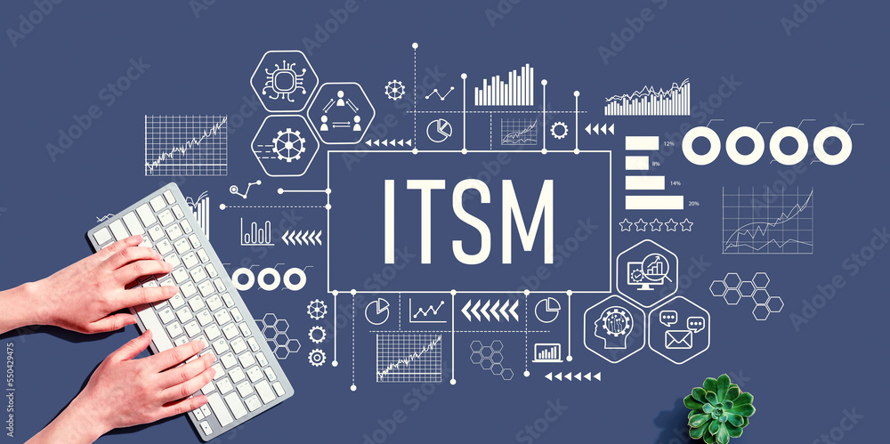 ITSM-信息技术服务管理主题，有人使用电脑键盘