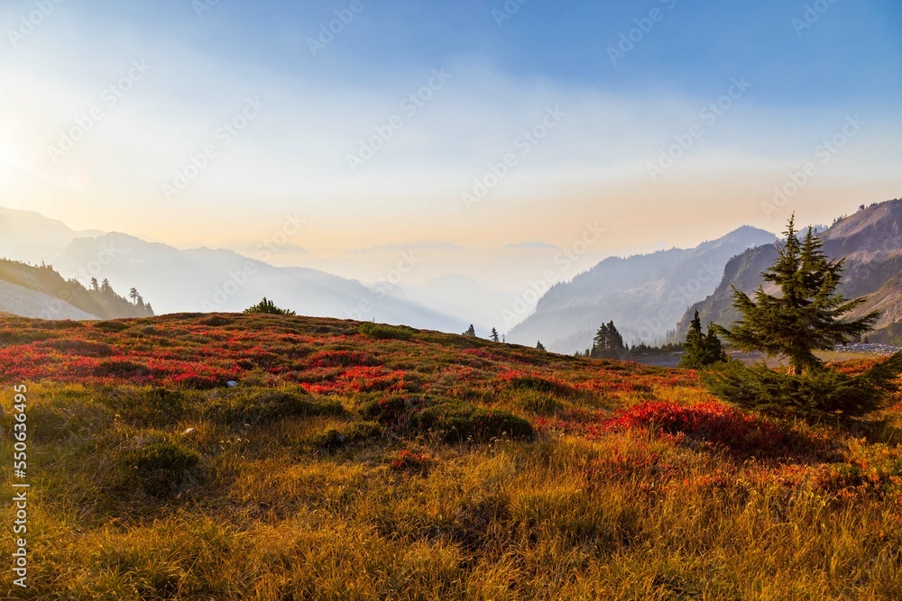 autumn in the mountains