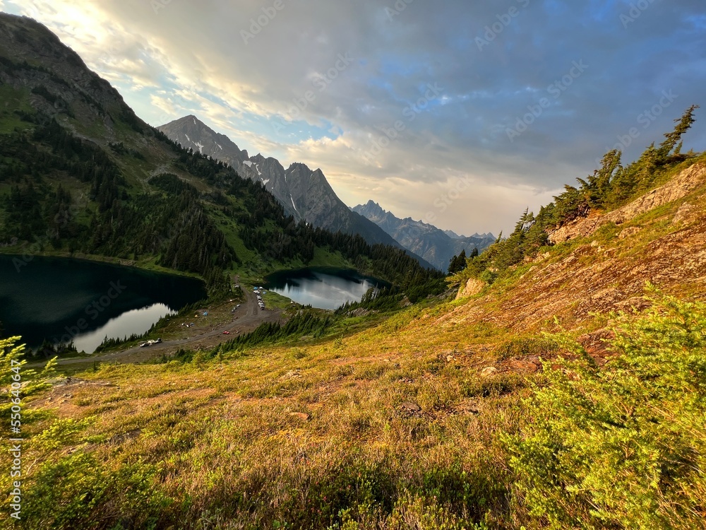 lake in the mountains