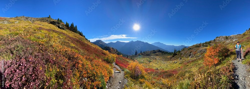 autumn in the mountains