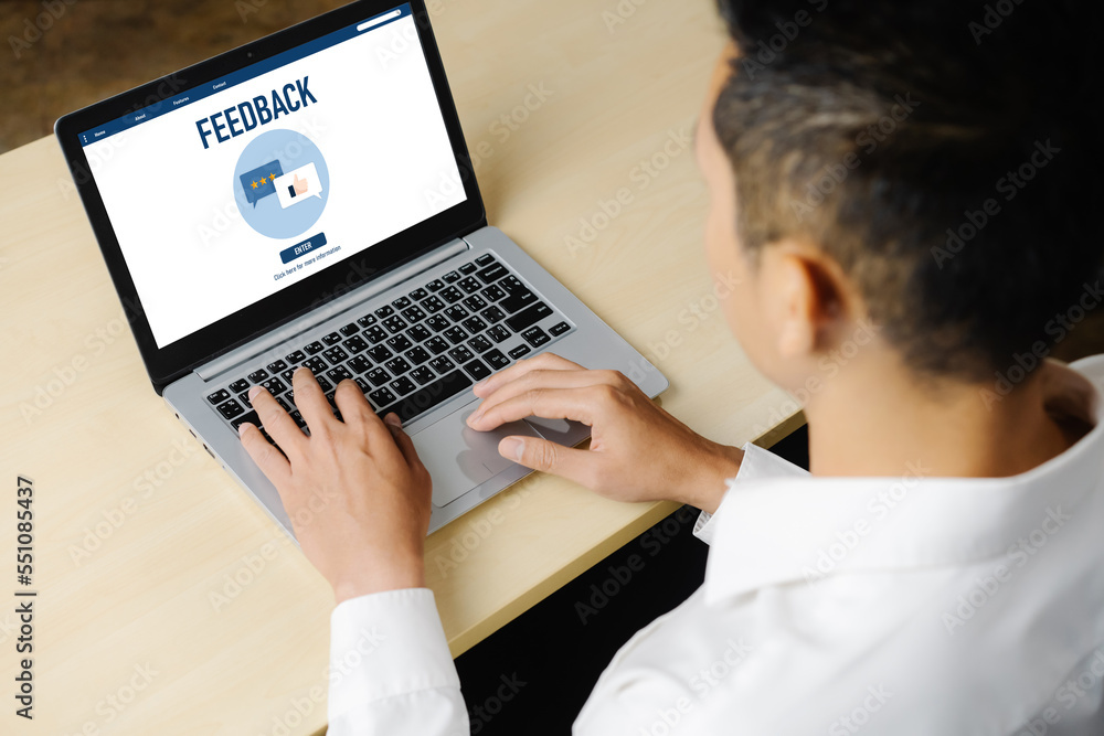 Customer feedback and review analysis by modish computer software for corporate business