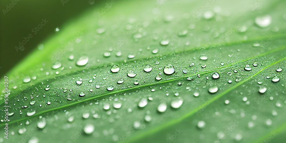 Green leaf background close up view. Nature foliage abstract of leave texture for showing concept of