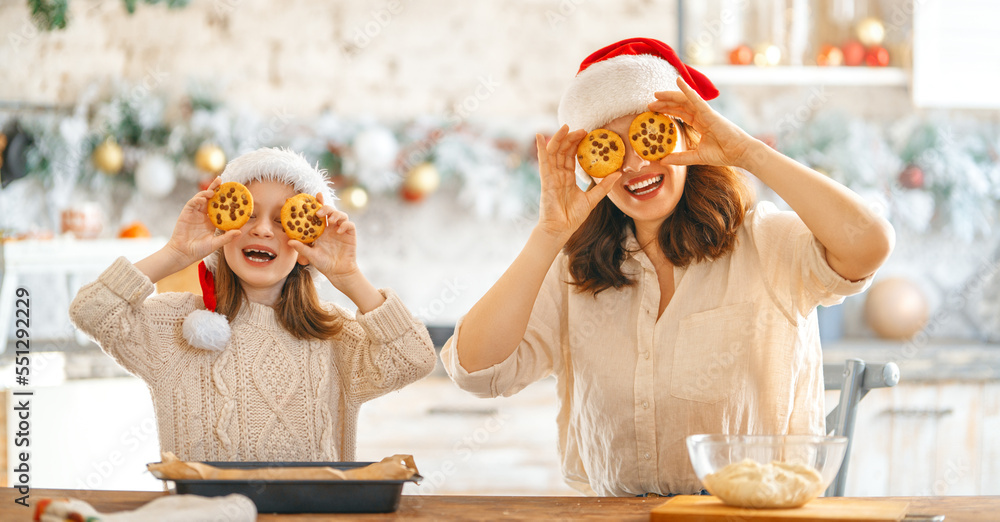 Cooking Christmas cookies