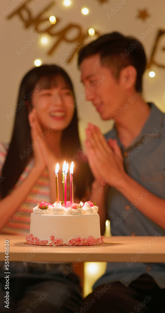 couple celebrate birthday