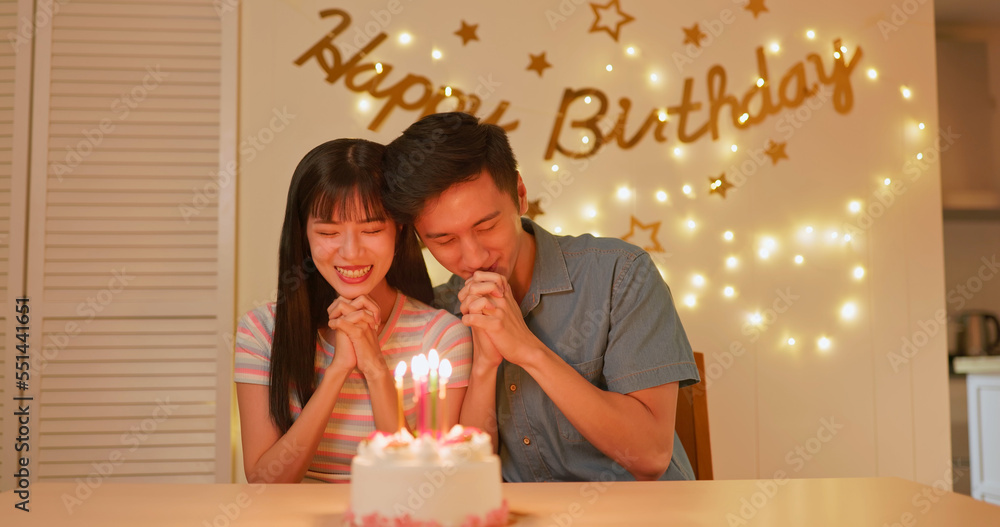 couple celebrate birthday