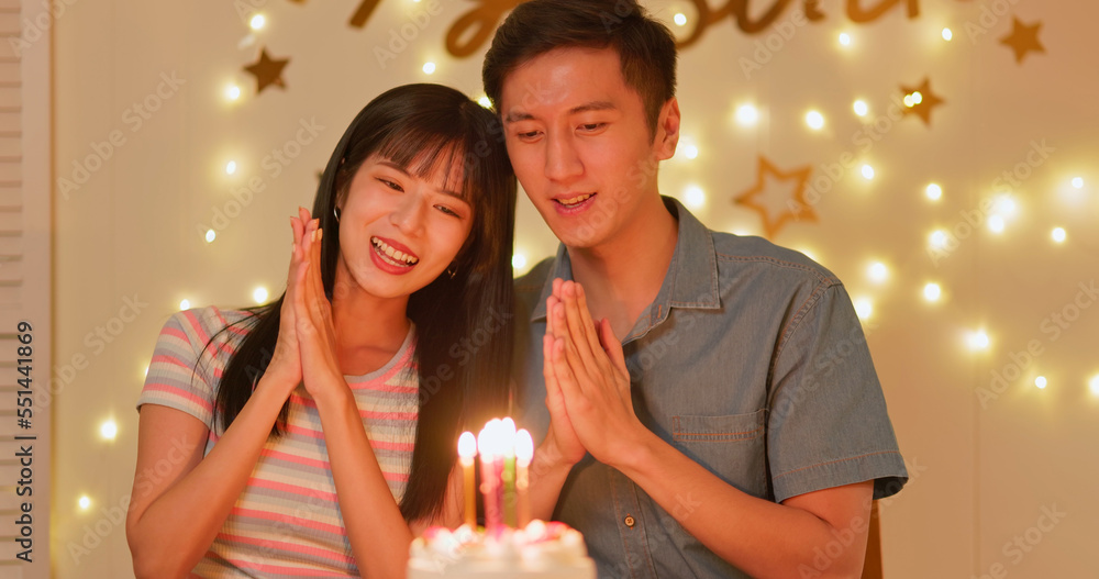 couple celebrate birthday