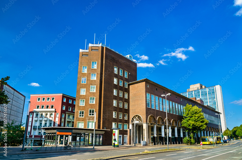 Architecture of Essen in North Rhine-Westphalia, Germany