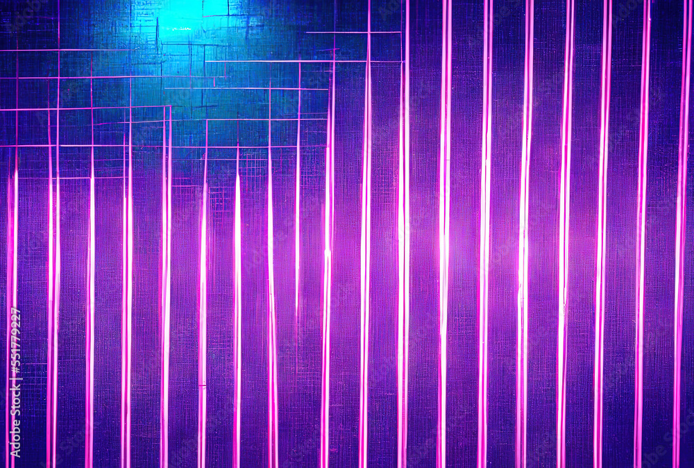 cyberpunk background, cyberpunk, scifi background, neon room, perspective grid, retro futuristic, pe