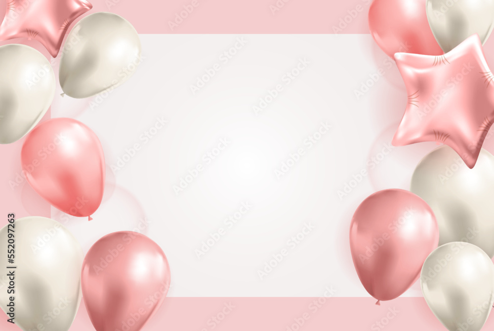 Party Holiday Birthday Background Vector Illustration