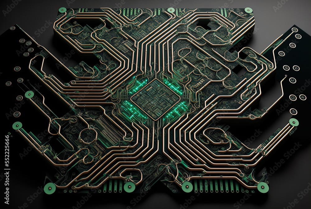 Future looking double circuit board design, advanced IT techniques, and big data visualization. Gene