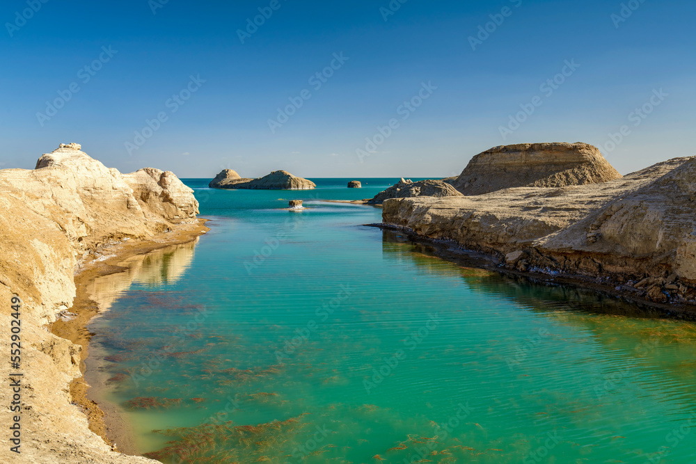 中国青海省大柴达木海西州乌苏特地质公园风景区。