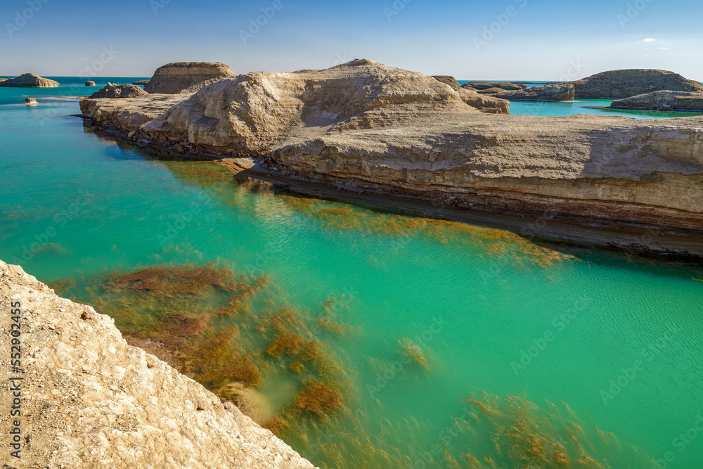 Usute Geopark scenic in Da Qaidam Haixi Prefecture Qinghai province, China.