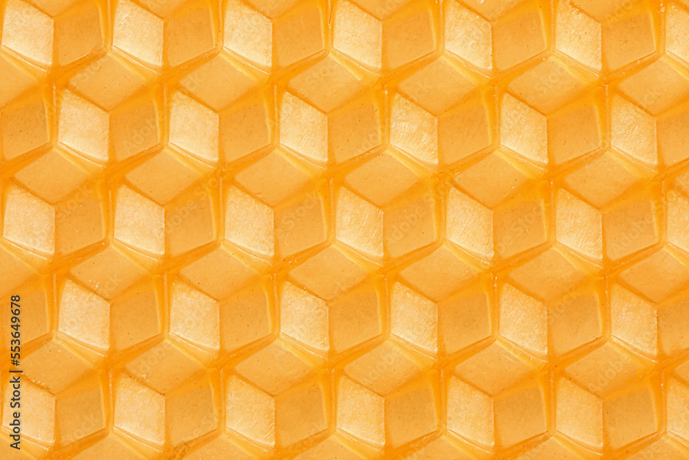 Honey combs as background, closeup