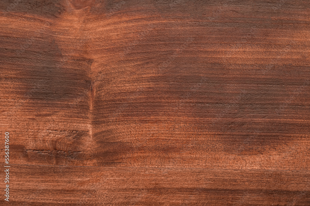 Closeup view of brown wooden texture as background