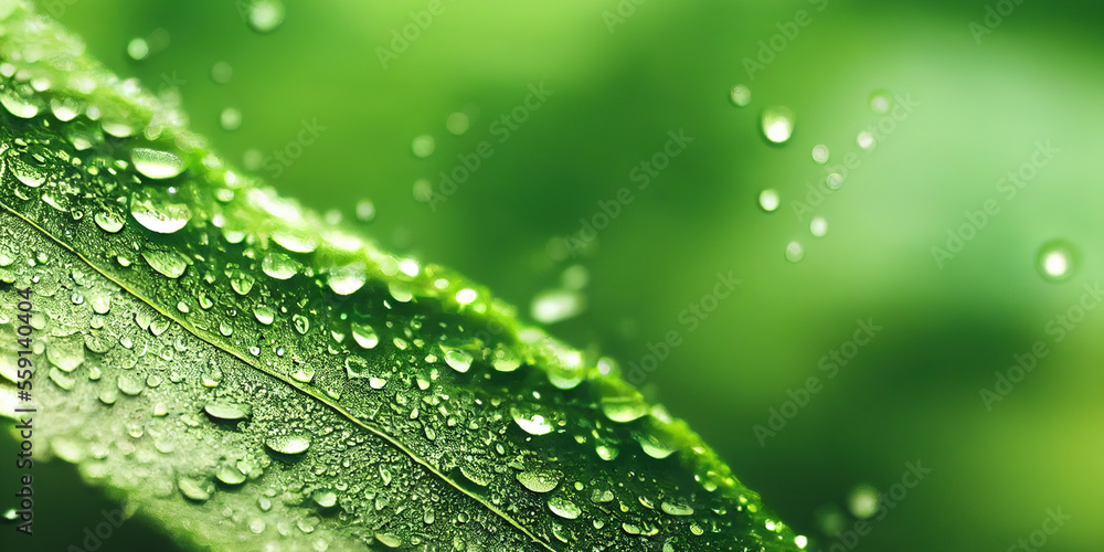 Green leaf background close up view. Nature foliage abstract of leave texture for showing concept of