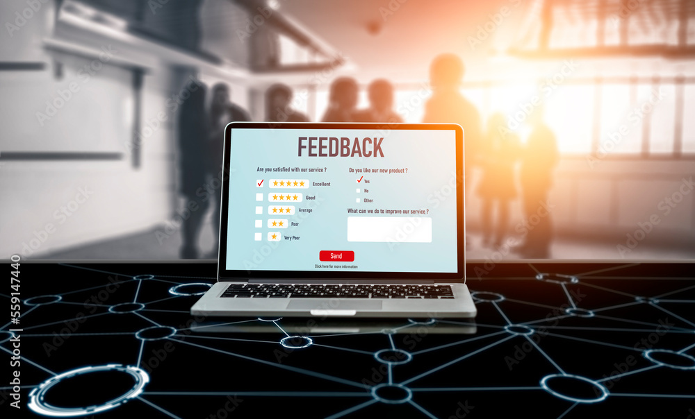 Customer feedback and review analysis by modish computer software for corporate business