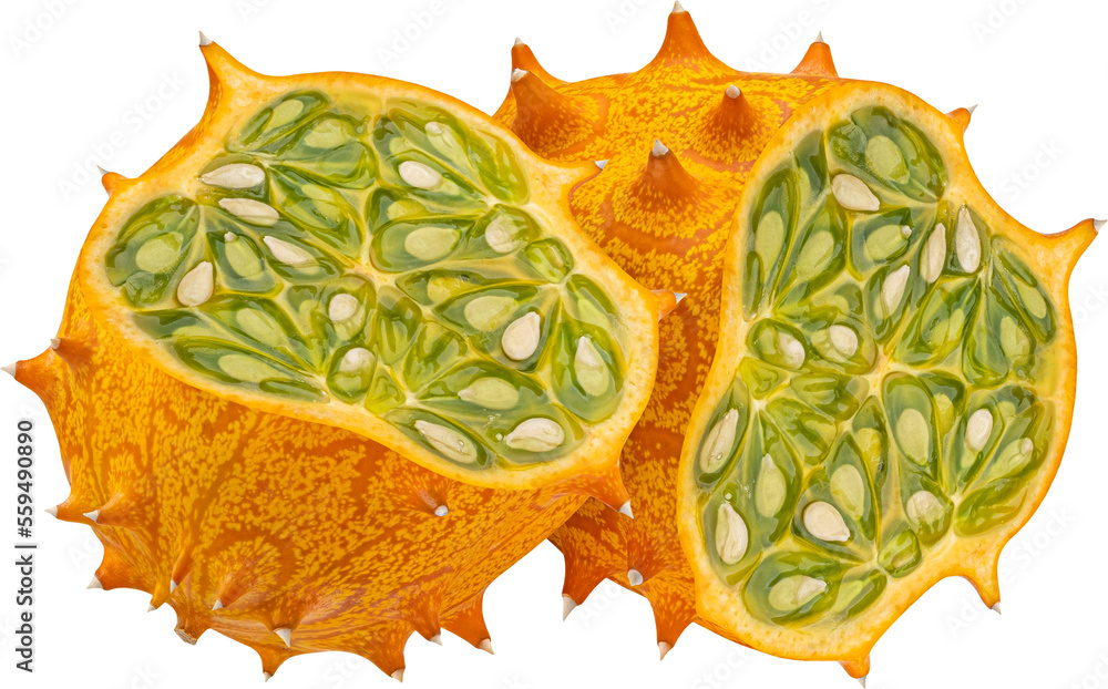 Kiwano isolated