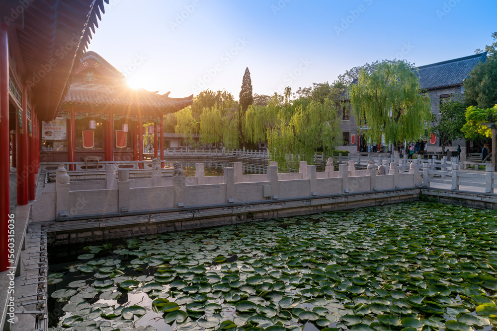 济南大明湖中国园林风景区