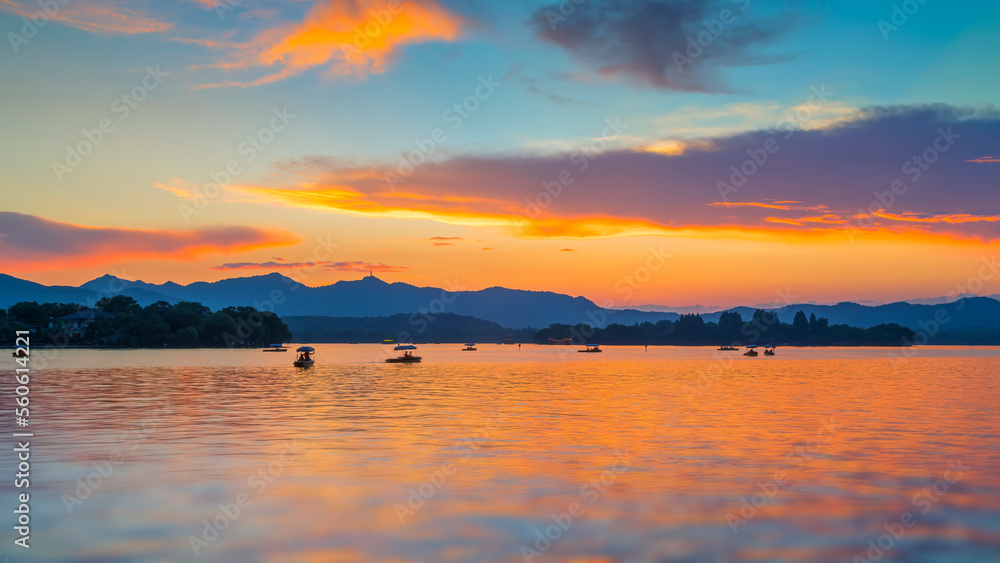 Hangzhou West Lake Chinese Garden Landscape