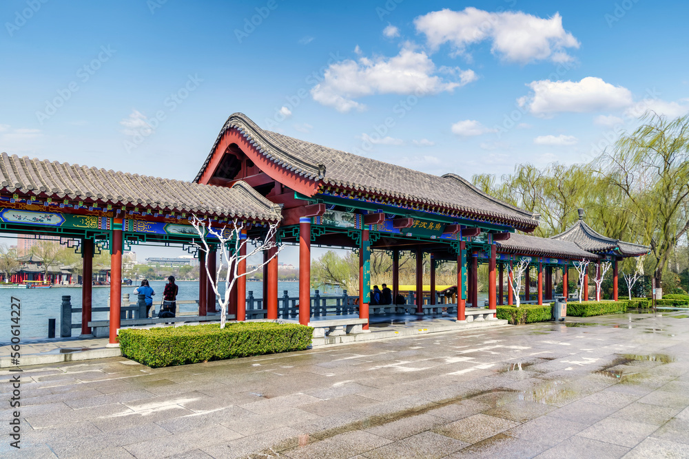 Jinan Chinese Garden Landscape Street View