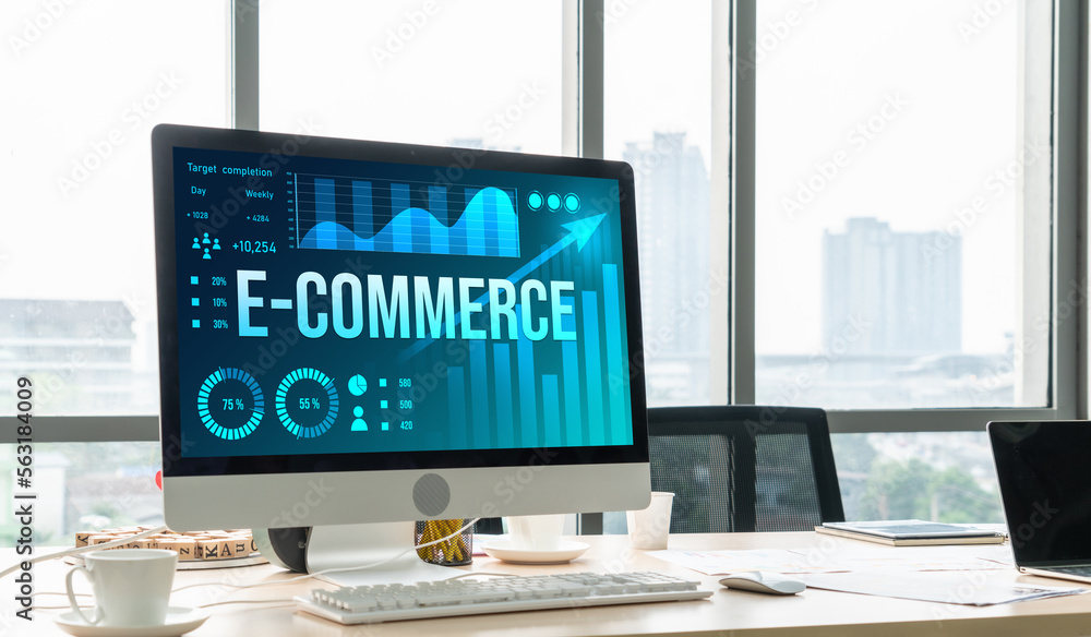 E-commerce data software provide modish dashboard for sale analysis to the online retail business