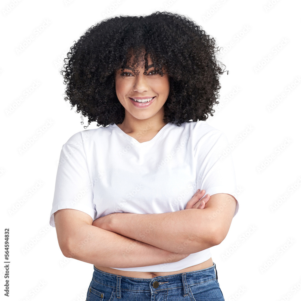 An attractive young woman posing isolated on a PNG background.