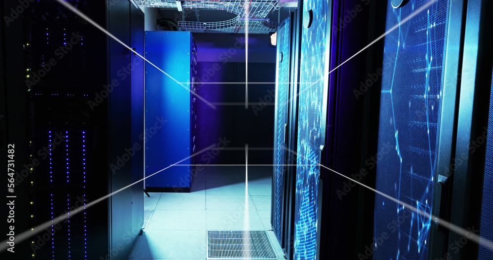 Composition of digital tunnel over server room