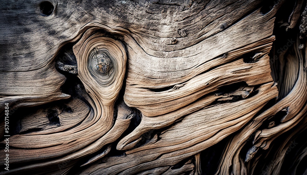  a close up of a tree trunk with a hole in the middle of the tree trunk that has been cut open and h