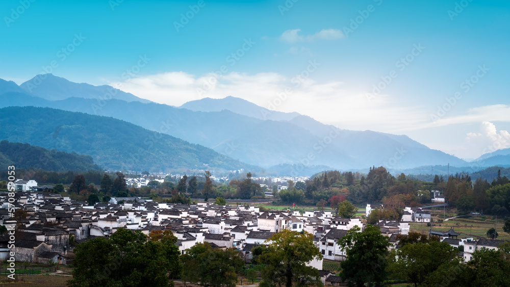 Huizhou rural scenery in China