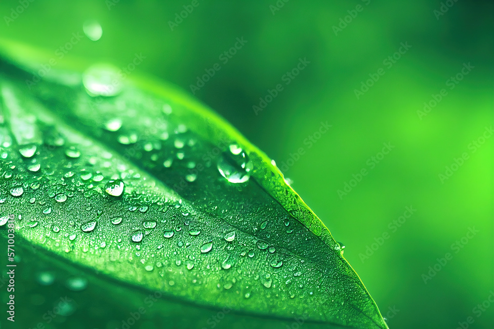 Green leaf background close up view. Nature foliage abstract of leave texture for showing concept of